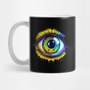 Watercolor Eye Art Mug